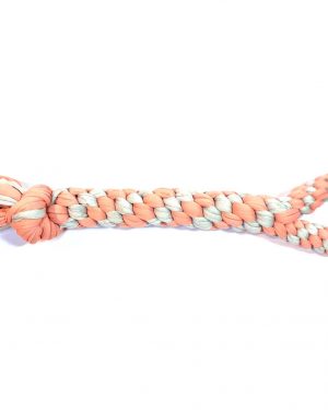 Mordedor juguete - Rosa-Gris, Con Asa